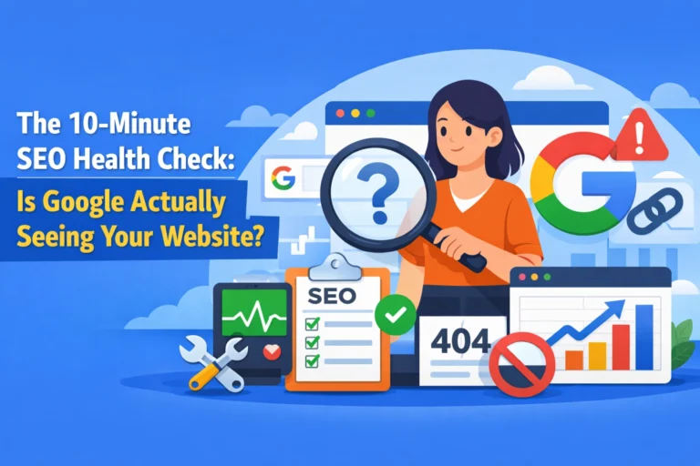 The 10-Minute SEO Health Check: Is Google Actually Seeing Your Website?
