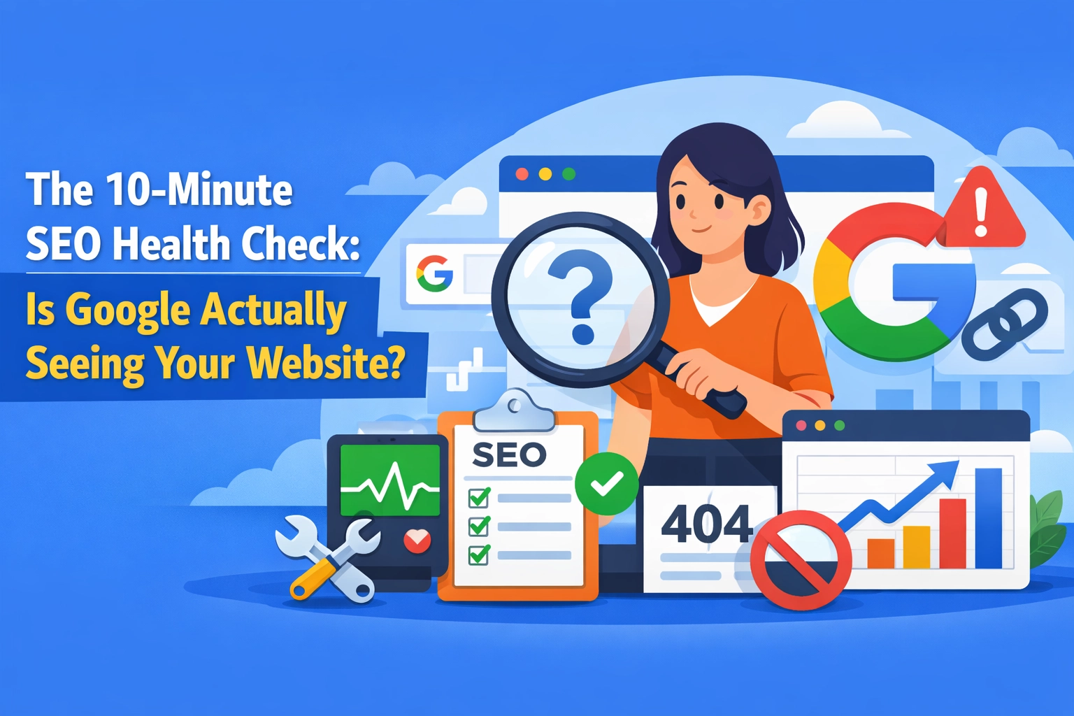The 10-Minute SEO Health Check: Is Google Actually Seeing Your Website? image