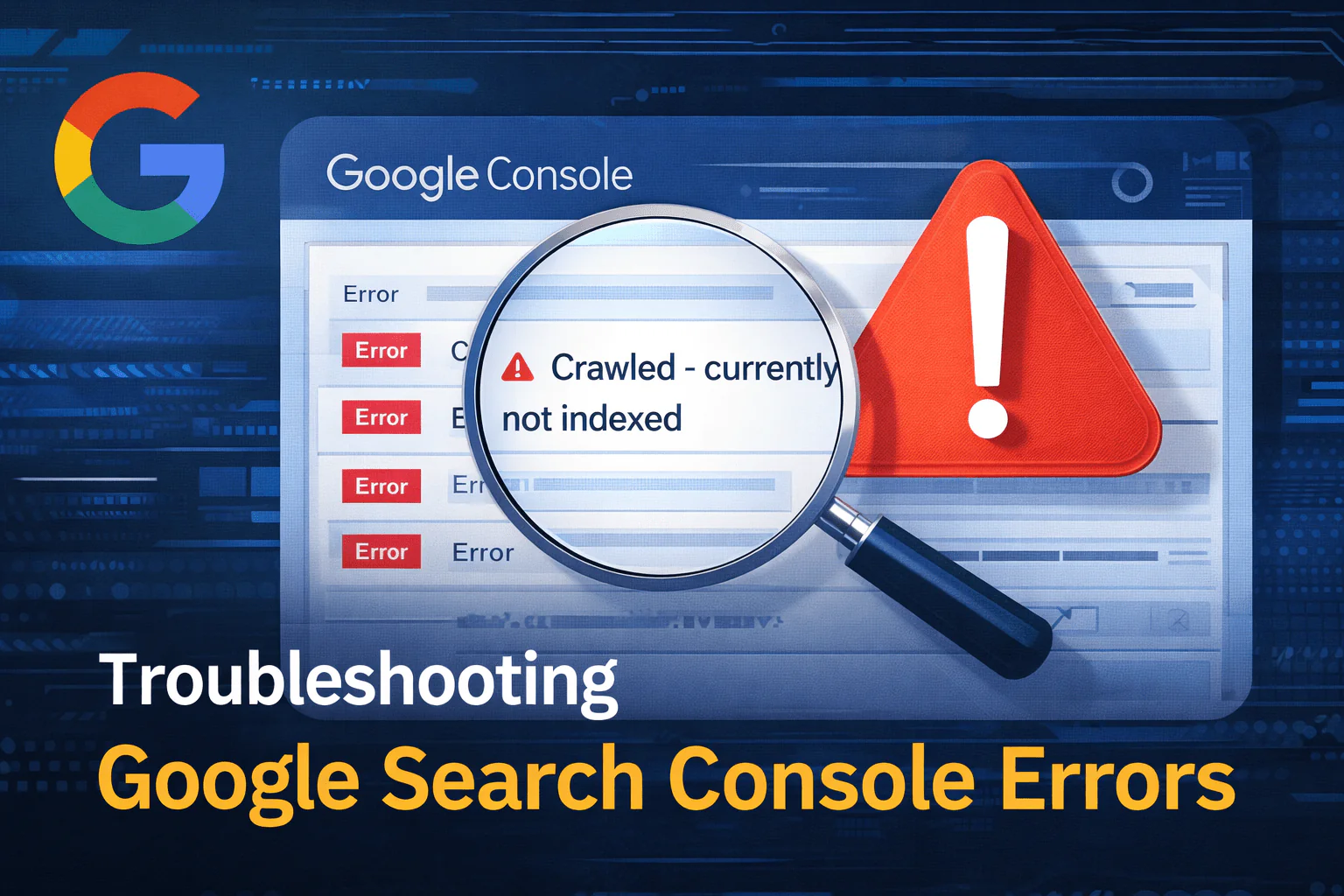 How to Fix Google Search Console Errors That Kill Your Rankings